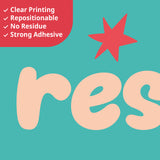 DECOWALL Positive Affirmation Wall Stickers for Kids (SG2-2603)