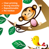 Wild Jungle Animals Wall Stickers