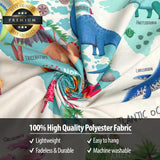 Dinosaur World Map Tapestry