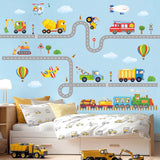 Construction Transportation on the Road Wall Stickers (SG2-2107)
