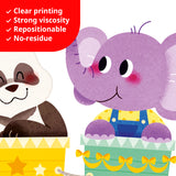 Animal Train Wall Stickers