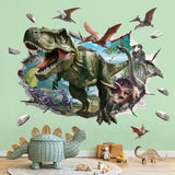 3D Dinosaur Wall Stickers