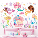 Mermaid Wall Stickers