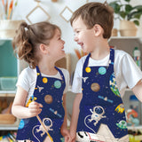 Space Planets Kids Apron