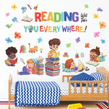Kids reading corner Wall Stickers
