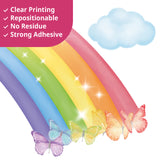 Rainbow And Unicorn Wall Stickers