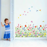Garden Flowers Wall Stickers