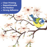 Cherry Blossom Branch (White ver.) Wall Stickers