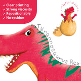 Colourful Dinosaurs Wall Stickers