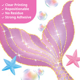 Mermaid Tail Wall Stickers