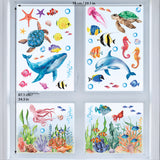 Sea animals Window Clings Stickers