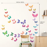 Watercolour Butterflies Wall Stickers