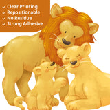 Numbers and Animals Wall Stickers