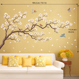 Oriental Flower Tree Wall Stickers
