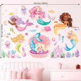 Mermaid Wall Stickers