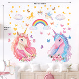 Beautiful Unicorns Wall Stickers