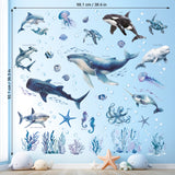 Ocean Animals Wall Stickers (SG2-2518)