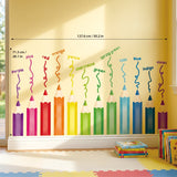 Educational Pencil Crayons Wall Stickers (SG2-2417)