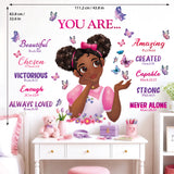 Black Girl Magic Wall Stickers (SG2-2315)