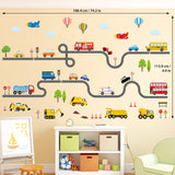 Transports and Road Wall Stickers
