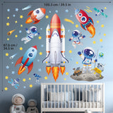 Rockets and Astronauts Wall Stickers