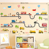 Transports and Road Wall Stickers (SG3-2308)