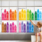 Colour Crayon Window Clings (CDS9-9007)
