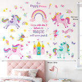 Unicorns and Fairies Wall Stickers