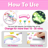 Glow in The Dark Unicorn Wall stickers