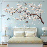 Oriental Flower Tree Wall Stickers_Inversion