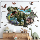 3D Dinosaur Wall Stickers