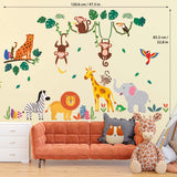 Jungle Animals Wall Stickers