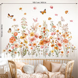 Boho Small Flowers Wall Stickers (SG2-2506)