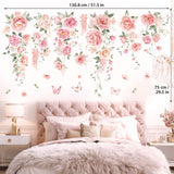 Rose vine Wall Stickers (SG3-2428)