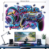 DECOWALL Large 3D Gamer Wall Stickers (SG2-2601)