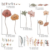 Boho flowers Wall Stickers