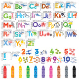 Sea Animals Alphabet Numbers Colour Wall Stickers
