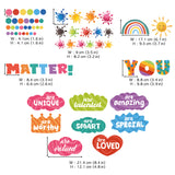 Colour quote Wall Stickers