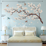 Oriental Flower Tree Wall Stickers_Inversion