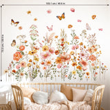 Boho Small Flowers Wall Stickers