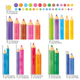 Extra Large Colour Pencil Wall Stickers (SG4-2522)