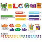 DECOWALL Welcome Classroom Wall Stickers (SG2-2607)