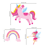 Unicorns and Fairies Wall Stickers