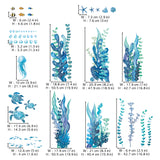 Seaweed and Sea creatures Wall Stickers