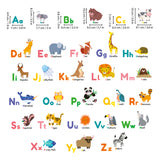 Colourful Animal Alphabet Wall Stickers