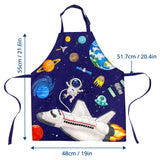 Space Planets Kids Apron