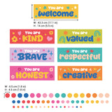DECOWALL Positive Affirmation Wall Stickers for Kids (SG2-2603)