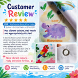 Animal World Map, Kids Shower Curtain set