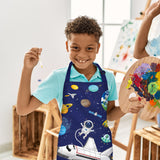 Space Planets Kids Apron