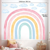 Watercolor Rainbow Wall Stickers